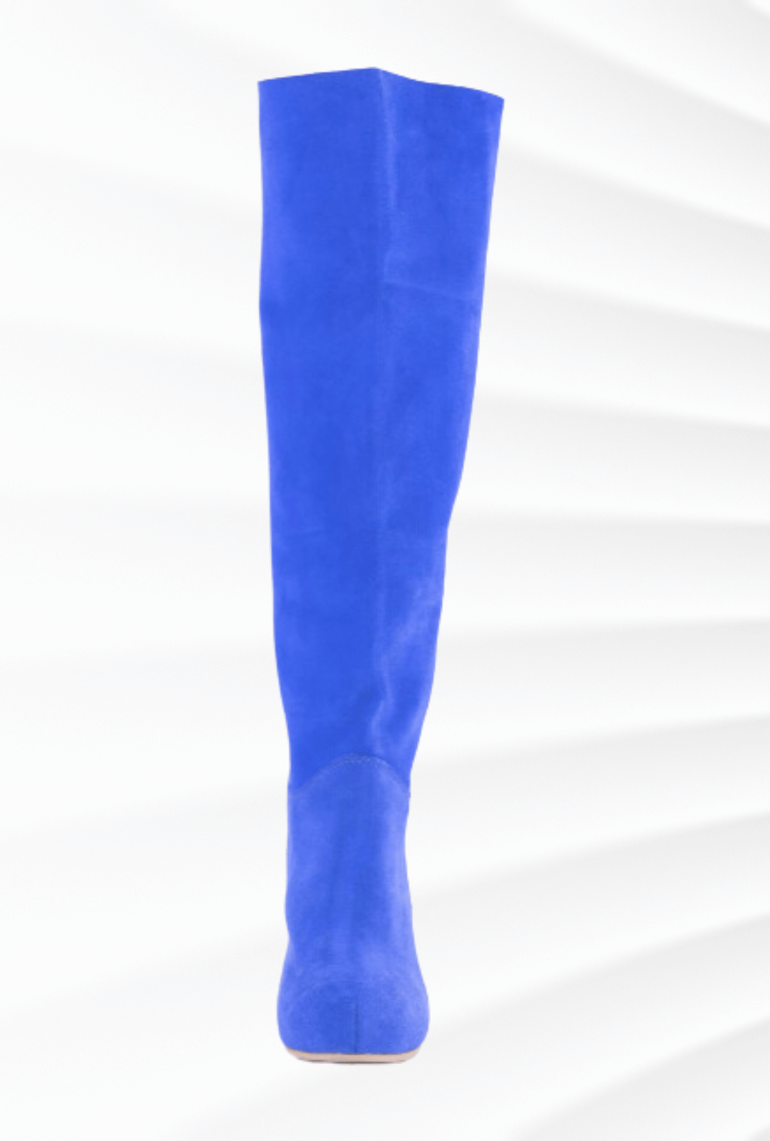 Bota Ange Azul Cuero