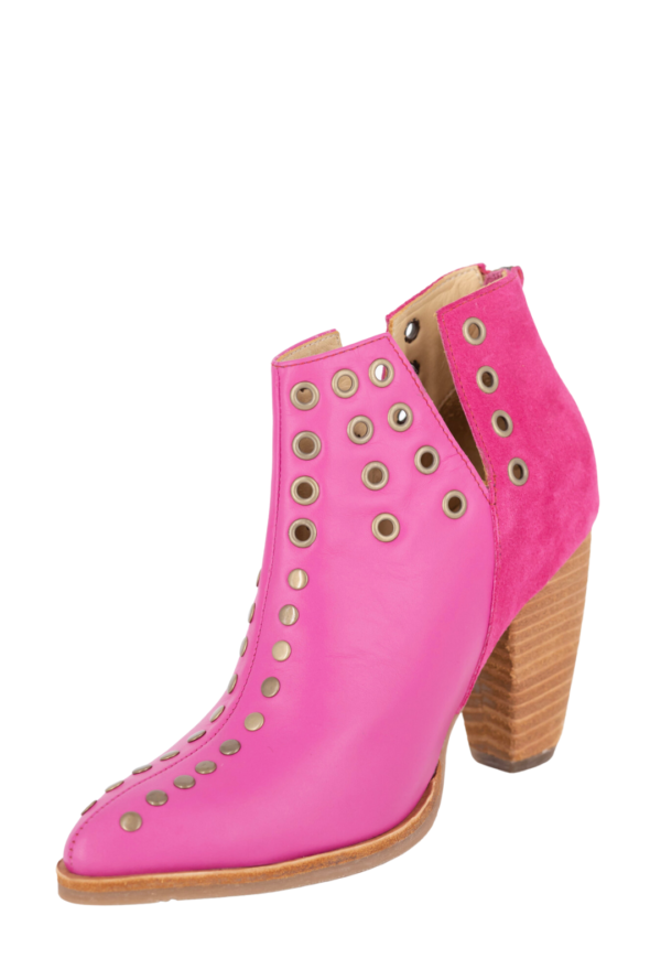 Botín Mujer Romy Fucsia