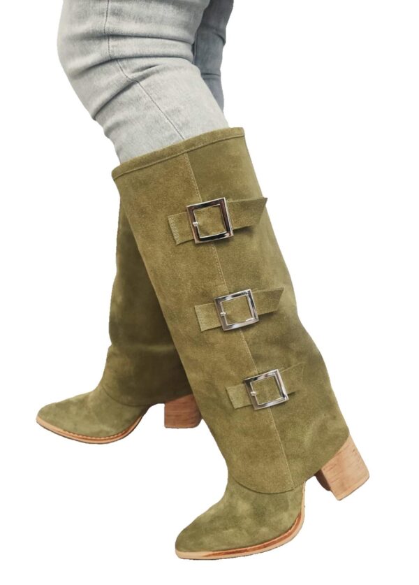 BOTA AUGUSTA VERDE PAO PECADOS