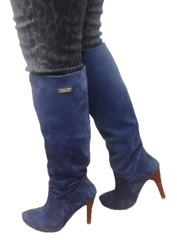 BOTA ANGE AZUL MARINO PAO PECADOS